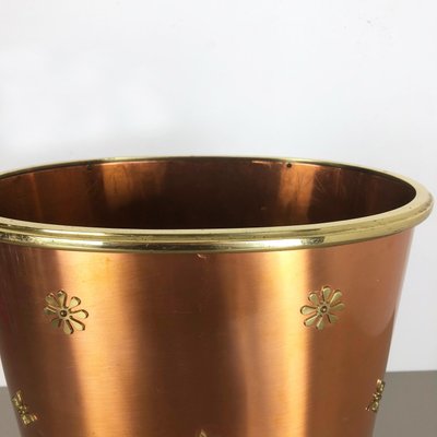 German Copper Umbrella Stand by United Workshop Munich, 1950s-QZ-1132550