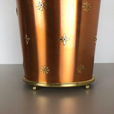 German Copper Umbrella Stand by United Workshop Munich, 1950s-QZ-1132550