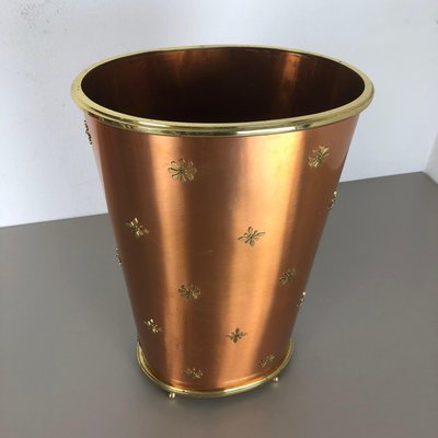 German Copper Umbrella Stand by United Workshop Munich, 1950s-QZ-1132550