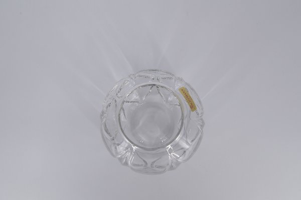 German Crystal Ball Vase from Nachtmann, 1960s-ZAA-901316