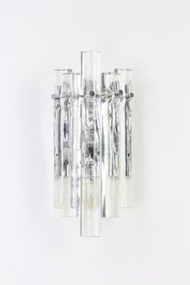 German Crystal Rod Sconces by Kinkeldey, 1970s, Set of 2-UGR-1085573