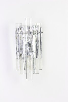 German Crystal Rod Sconces by Kinkeldey, 1970s, Set of 2-UGR-1085573