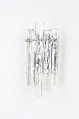 German Crystal Rod Sconces from Kinkeldey, 1970s, Set of 2-UGR-1086171