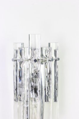 German Crystal Rod Sconces from Kinkeldey, 1970s, Set of 2-UGR-1086171