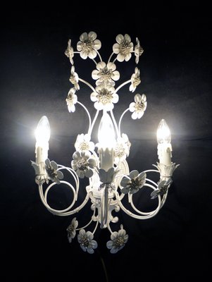 German Crystal Sconce from Faustig, 1980s-DEK-552361