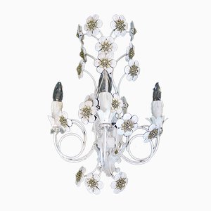 German Crystal Sconce from Faustig, 1980s-DEK-552361