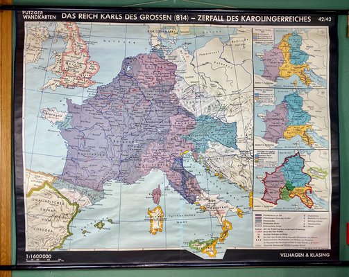 German Empire Map Poster-ROJ-1317825