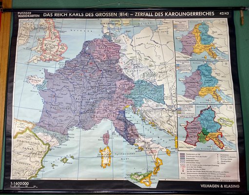 German Empire Map Poster-ROJ-1317825