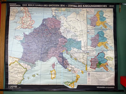 German Empire Map Poster-ROJ-1317825