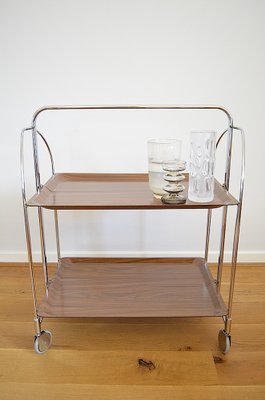 German Folding Bar Trolley, 1970s-OV-1290739