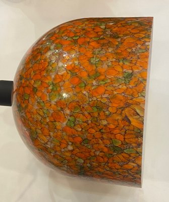 German Glass Ceiling Lamp from Peill & Putzler, 1970s-NUC-1450104