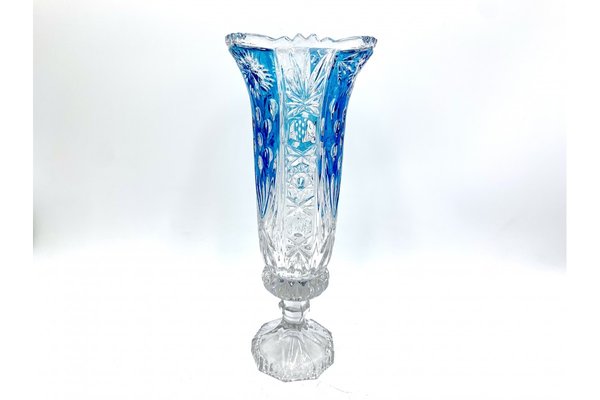 German Glass Vase by Huta Anna, 1970s-BXB-1228749