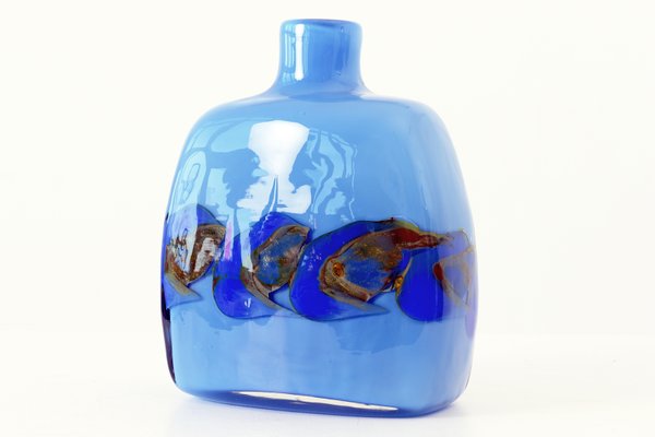 German Glass Vase by Samuel Herman for Rosenthal, 1973-LOB-636086