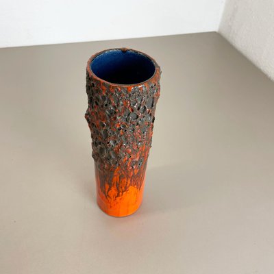 German Glaze Ceramic Studio Pottery Vase by Otto Keramik, 1970s-QZ-1131870