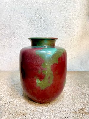 German Glazed Ceramic Studio Art Vase by Richard Uhlemeyer, 1940s-JP-1387949