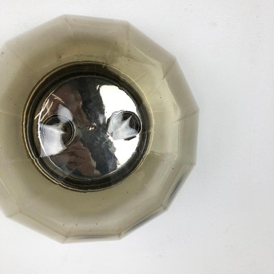 German Globe Wall Light from Glashütte Limburg, Germany, 1970s-QZ-1053125