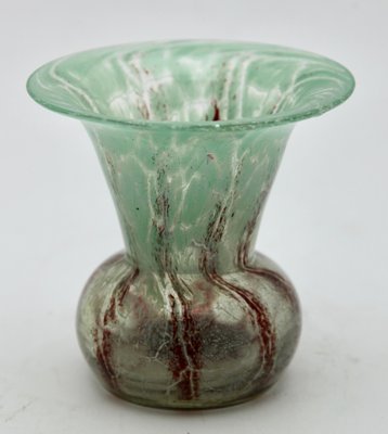 German Ikora Art Glass Vase by Karl Wiedmann for WMF, 1930s-MJY-1150420