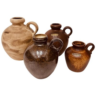 German Jugs in Ceramic by Ceramano, 1970s, Set of 4-NMK-1264574