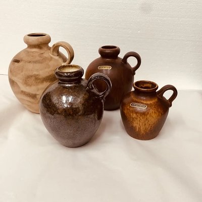 German Jugs in Ceramic by Ceramano, 1970s, Set of 4-NMK-1264574