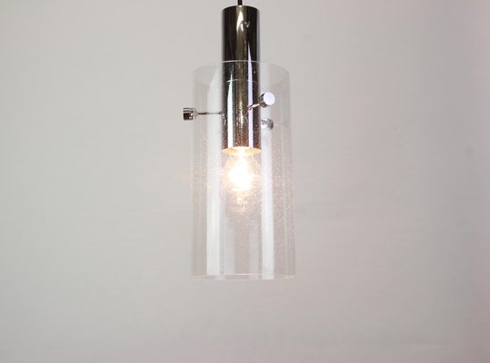 German Lantern Pendant with Glass Shade by Limburg, 1960s-UGR-1085478