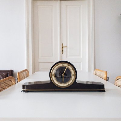 German Mantel Clock from Mauthe, 1940s-KND-1162326