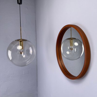 German Mirror with Teak Frame from Münchner Zierspiegel, 1960s-VQG-1351095