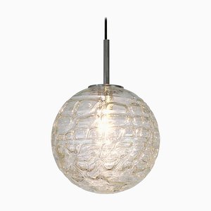 German Murano Ball Pendant Light from Doria, 1970s-UGR-1086046