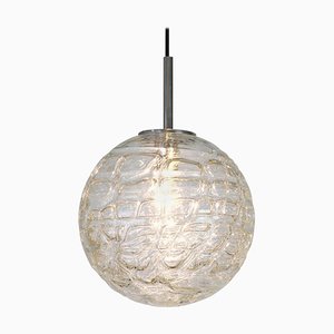 German Murano Glass Ball Pendant Light from Doria Leuchten, 1970s-UGR-1085518