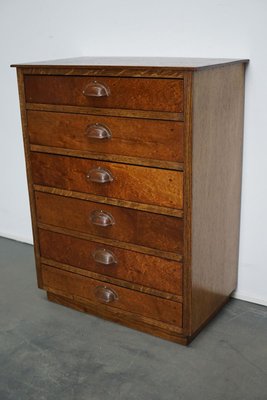 German Oak Apothecary Cabinet, Mid-20th Century-XO-844076