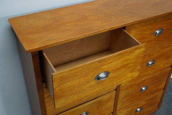 German Oak Apothecary Cabinet, Mid-20th Century-XO-834198