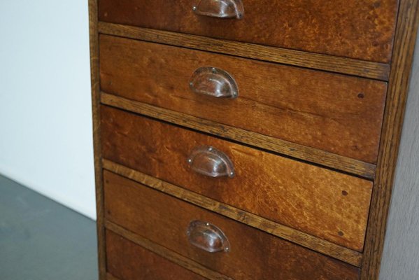 German Oak Apothecary Cabinet, Mid-20th Century-XO-844076