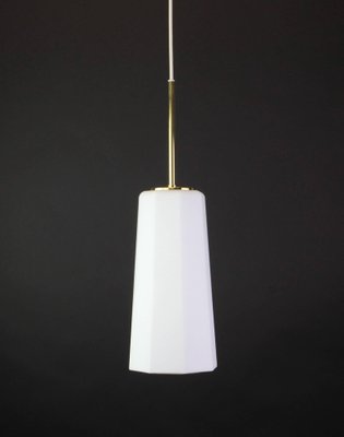 German Opal Glass Pendants by Limburg, 1970s-UGR-1085521