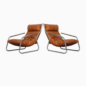 German Patchwork Cantilever Chairs, 1970s, Set of 2-DLB-2028349