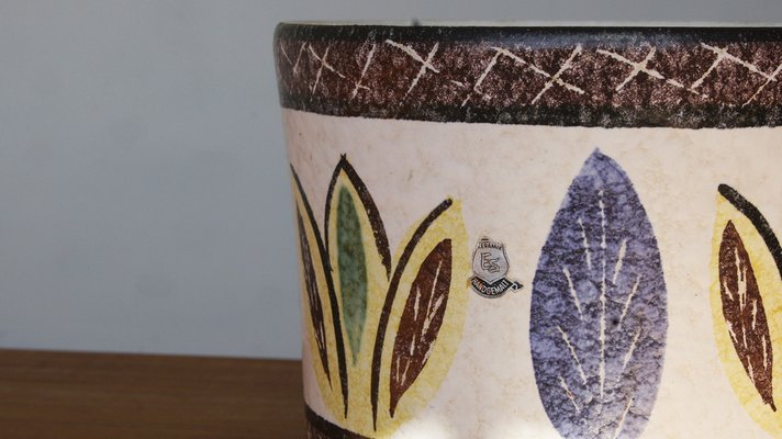 German Plant Pot in Ceramic from ES Keramik, 1960s-UMB-1248724