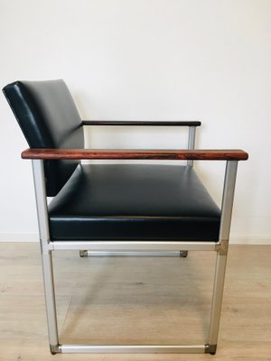 German Rosewood Lounge Chair from Lubke, 1960s-YNX-762791