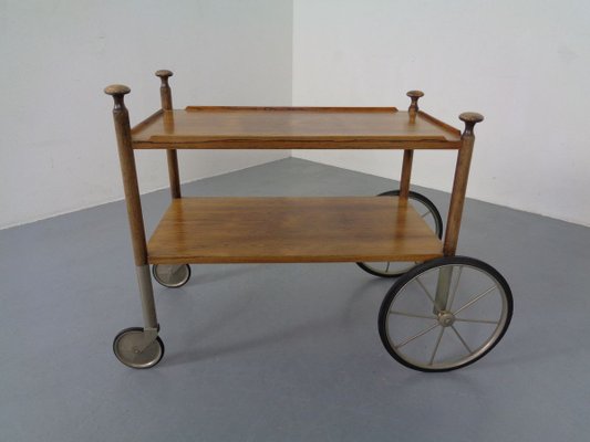 German Rosewood Tea Trolley by Walter Wirz for Wilhelm Renz, 1960s-RDW-888419