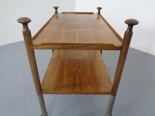 German Rosewood Tea Trolley by Walter Wirz for Wilhelm Renz, 1960s-RDW-888419