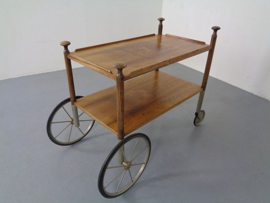 German Rosewood Tea Trolley by Walter Wirz for Wilhelm Renz, 1960s-RDW-888419