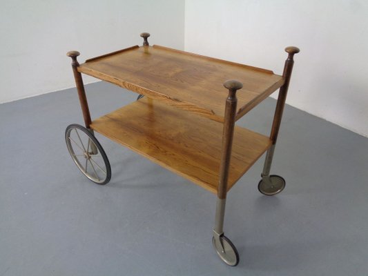 German Rosewood Tea Trolley by Walter Wirz for Wilhelm Renz, 1960s-RDW-888419