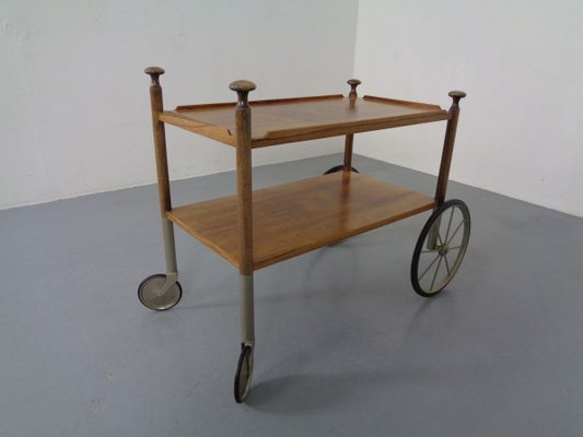 German Rosewood Tea Trolley by Walter Wirz for Wilhelm Renz, 1960s-RDW-888419