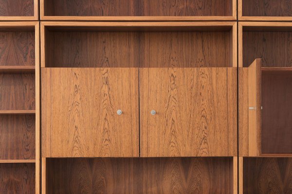 German Rosewood Wall Unit from Perfecta, 1960s-LOB-623142