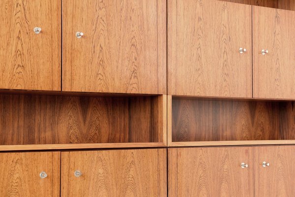 German Rosewood Wall Unit from Perfecta, 1960s-LOB-623142