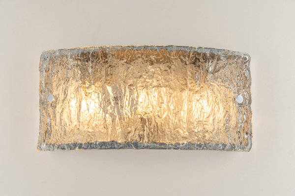 German Single Murano Glass Sconce by Kaiser, 1970s-UGR-1319230