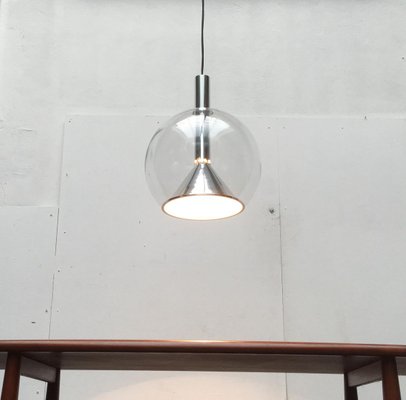 German Space Age Glass Globe Pendant Lamp from Erco-UAH-810135