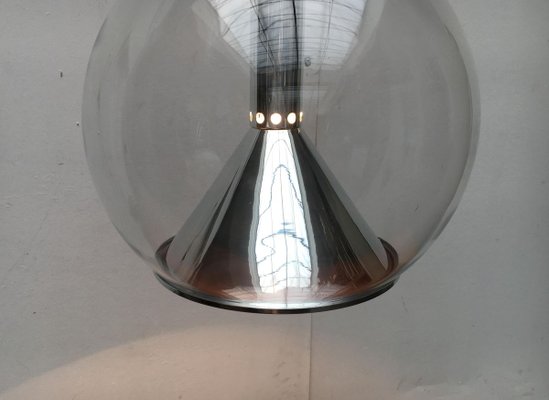 German Space Age Glass Globe Pendant Lamp from Erco-UAH-810135