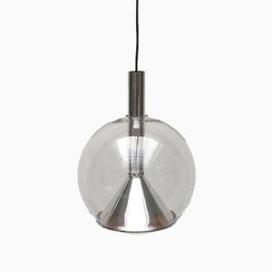 German Space Age Glass Globe Pendant Lamp from Erco-UAH-810135