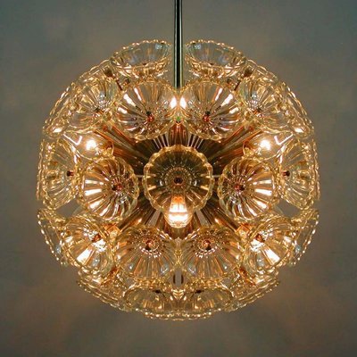 German Sputnik Dandelion 12-Light Chandelier, 1960s-OE-897758