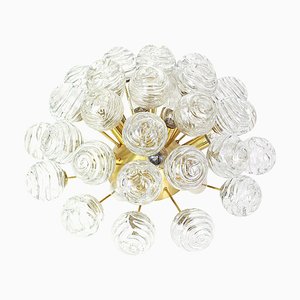 German Sputnik Flush Mount Glass Snowballs by Doria, 1970s-UGR-1086031