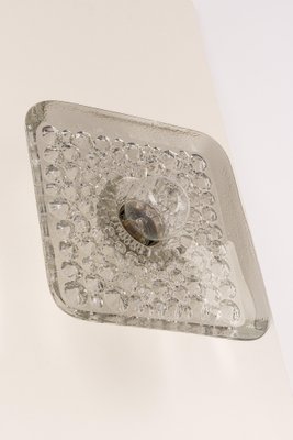 German Sputnik Wall Sconces in Crystal Glass from Peill & Putzler, Set of 2-UGR-1324647