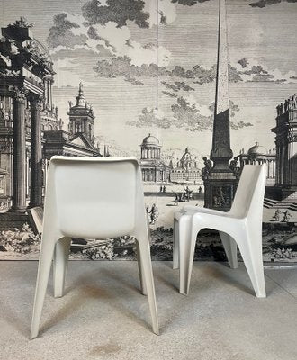 German Stackable Fiberglass BA 1171 Chairs by Helmut Bätzner for Bofinger, 1960s, Set of 2-JP-1117790